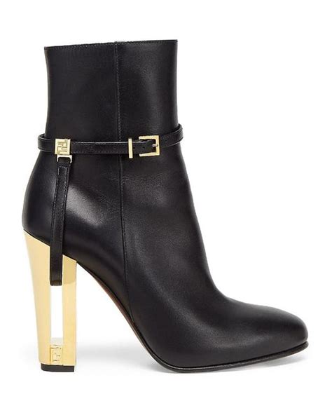 fendi slip on booties|Fendi booties saks.